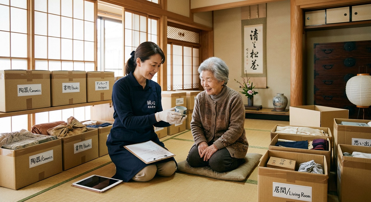 古物商許可事業・遺品整理